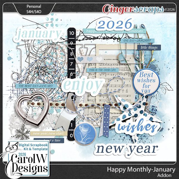 Happy Monthly-{January} Addon