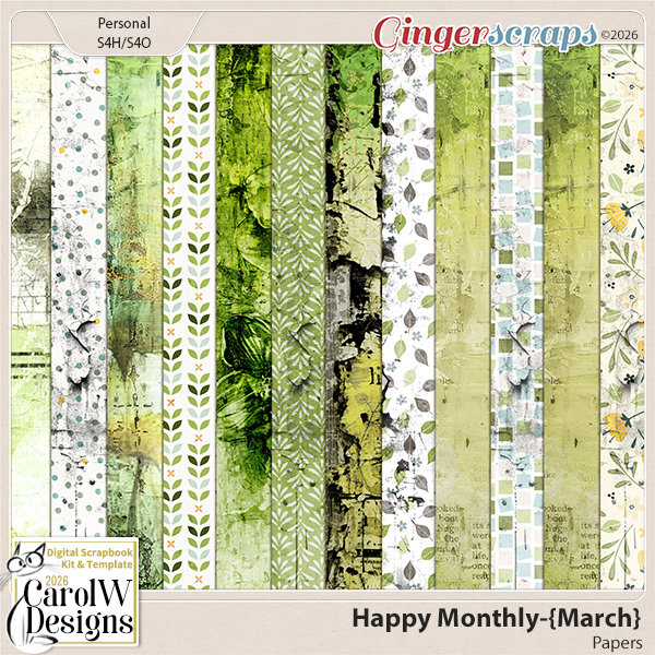Happy Monthly-{March} Papers