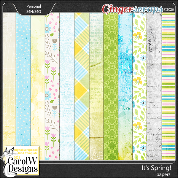 It's Spring! Papers