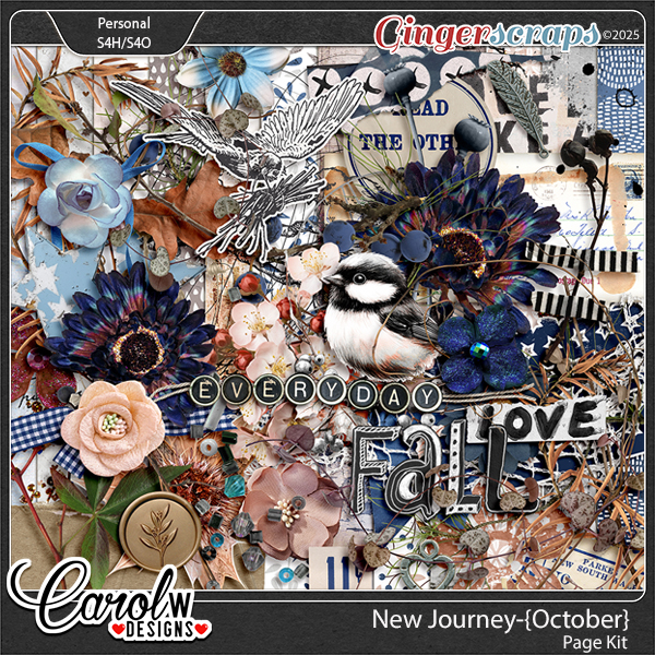New Journey-{October}-Page Kit