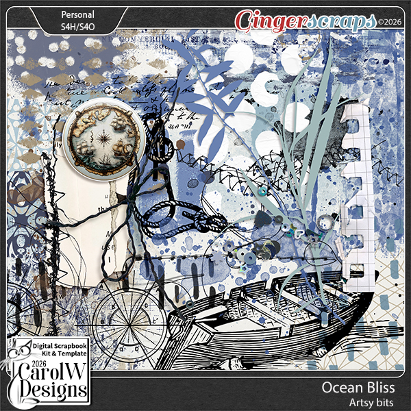 Ocean Bliss-Artsy bits