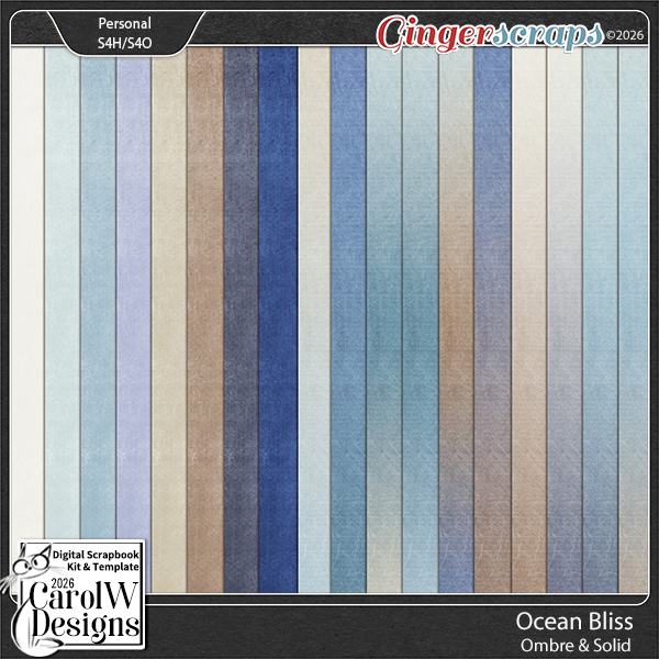 Ocean Bliss-Ombre & Solid