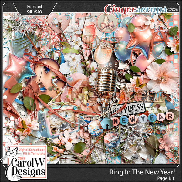 Ring In The New Year!-Page Kit