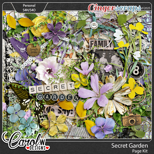 Secret Garden-Page Kit