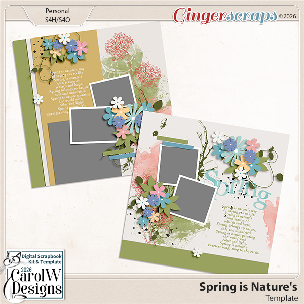 Spring is Nature's-Template