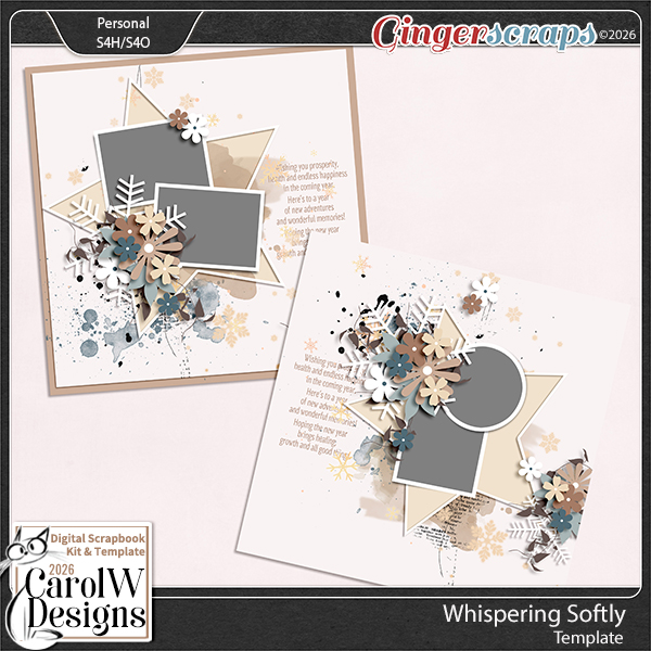 Whispering Softly-Template