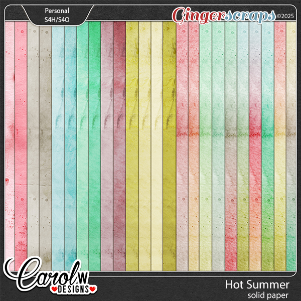 Hot Summer-Solid paper