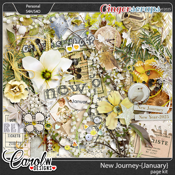 New Journey-{January}-Page Kit