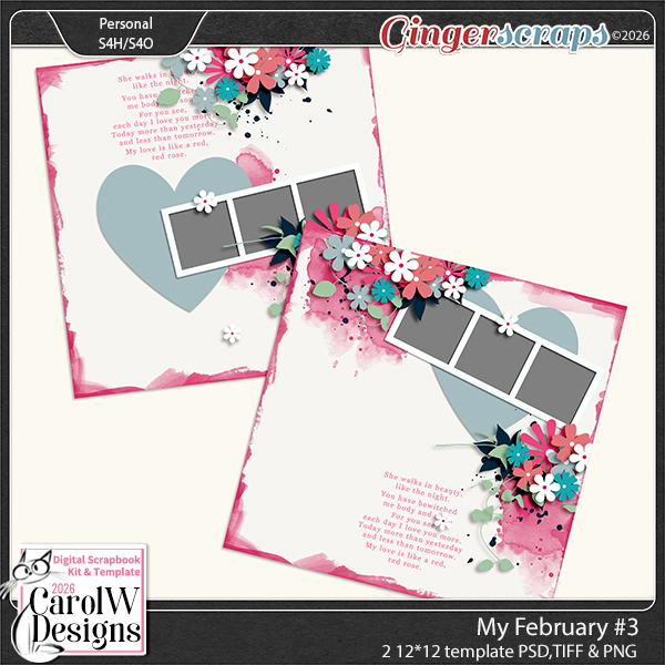 My February-Template #3