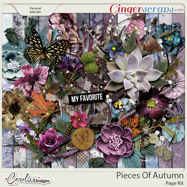 Pieces Of Autumn-Page Kit ONLY CT