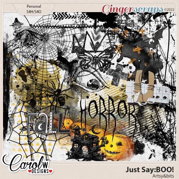 Just Say:BOO!-Artsy&bits