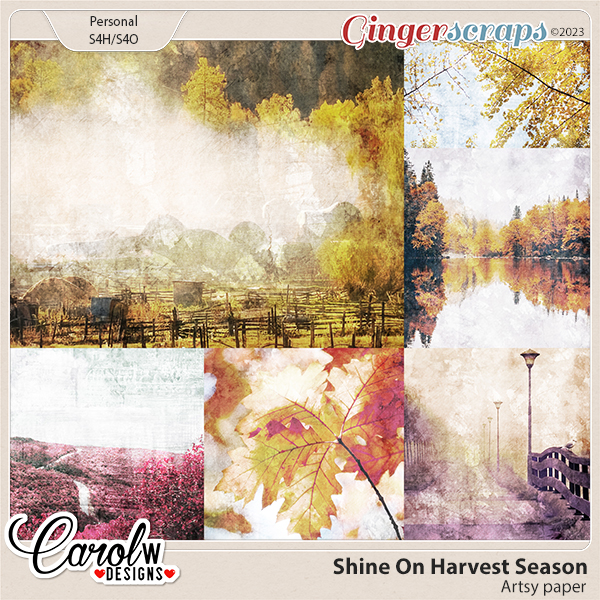 Shine On Harvest Season-Artsy papers