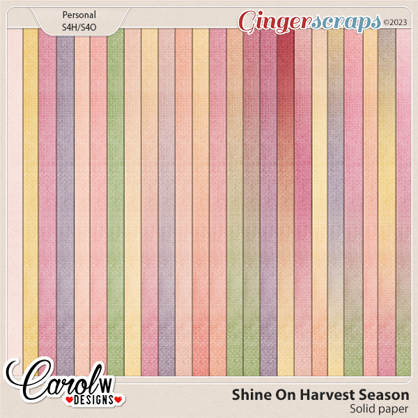 Shine On Harvest Season-Solid papers