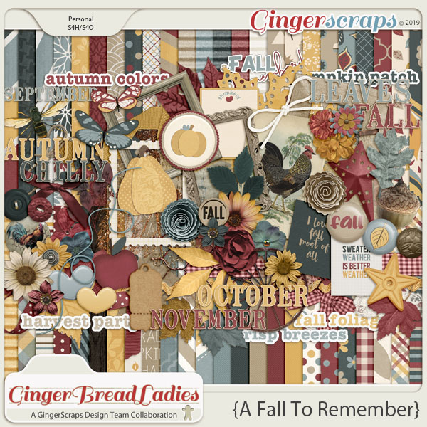 GingerBread Ladies Monthly Mix: A Fall To Remember