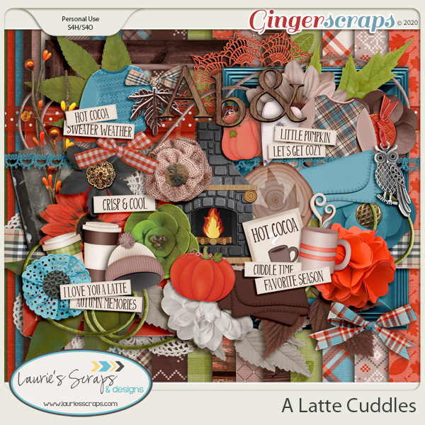 A Latte Cuddles Page Kit