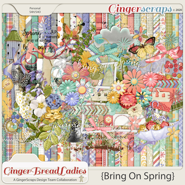 GingerBread Ladies Collab: Bring On Spring {2020}