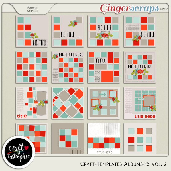 Craft-Templates Album-16 Vol.2