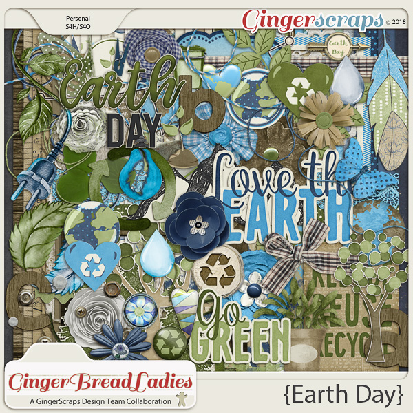 GingerBread Ladies Collab: Earth Day