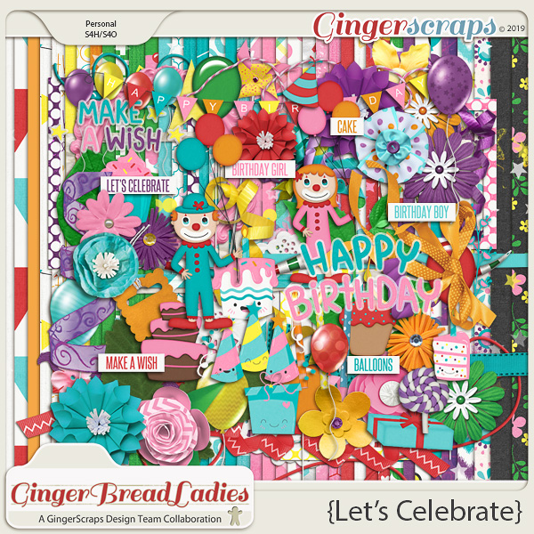 GingerBread Ladies Collab: Let's Celebrate