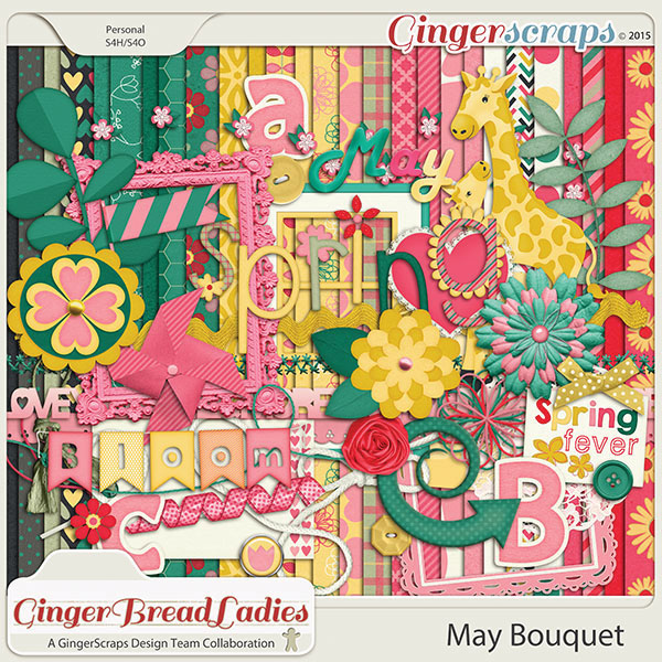 GingerBread Ladies Collab: May Bouquet
