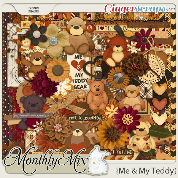 GingerBread Ladies Monthly Mix: Me & My Teddy