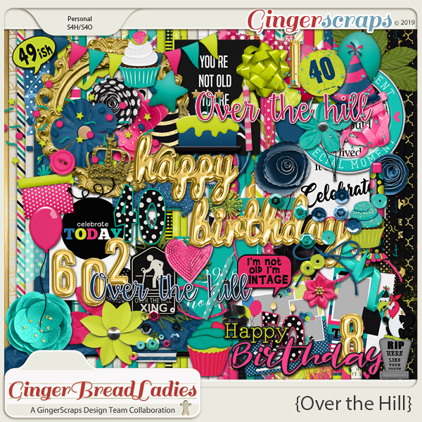 GingerBread Ladies Collab: Over The Hill