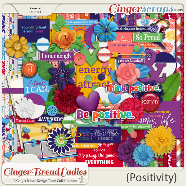 GingerBread Ladies Collab: Positivity