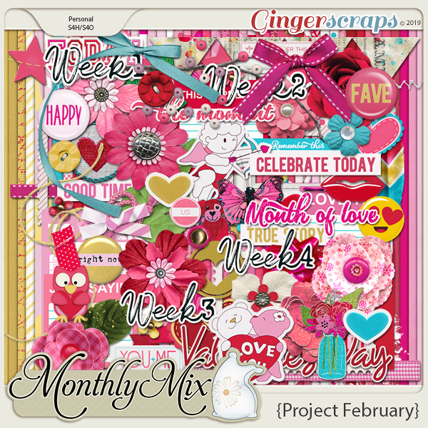 GingerBread Ladies Monthly Mix: Project February