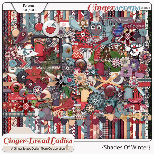GingerBread Ladies Collab: Shades Of Winter