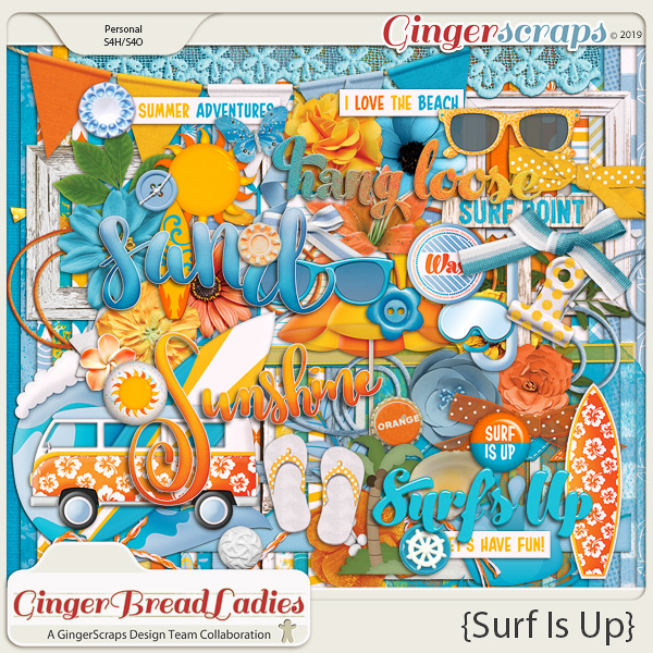 GingerBread Ladies Collab: Surf Is Up