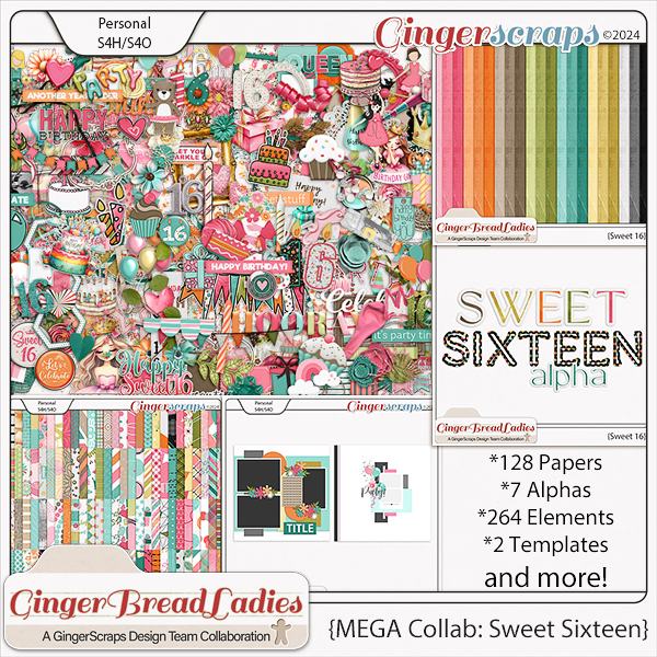 GingerBread Ladies MEGA Collab: Sweet Sixteen
