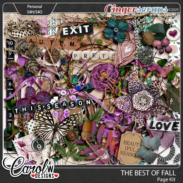 THE BEST OF FALL-Page Kit