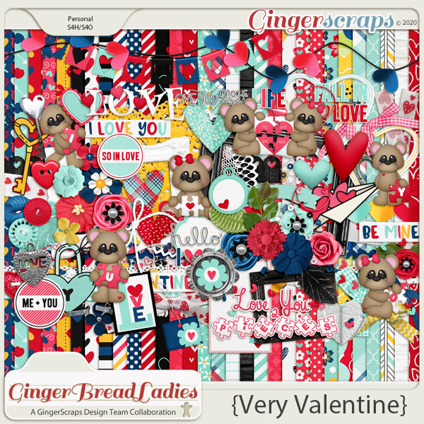 GingerBread Ladies Monthly Mix: Very Valentine