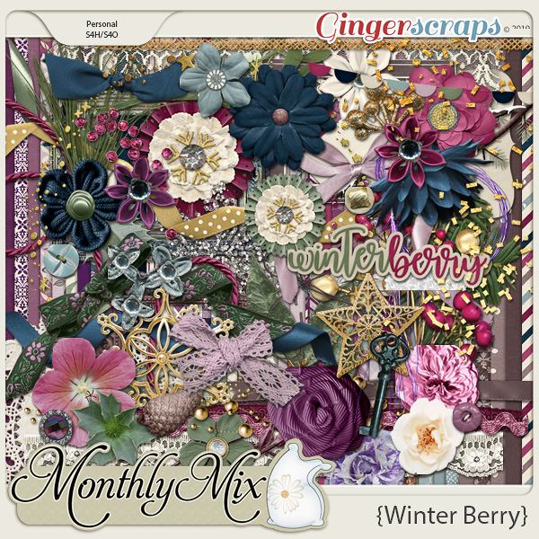 GingerBread Ladies Monthly Mix: Winter Berry
