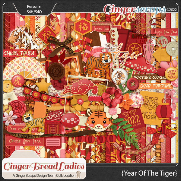 GingerBread Ladies Collab: Year Of The Tiger