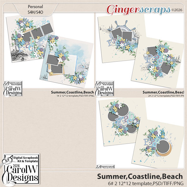 Summer,Coastline,Beach-Template CT