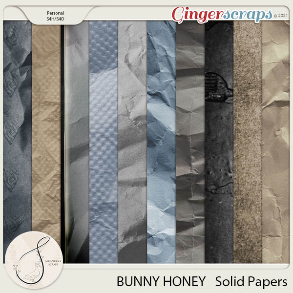 Bunny Honey Solid Papers