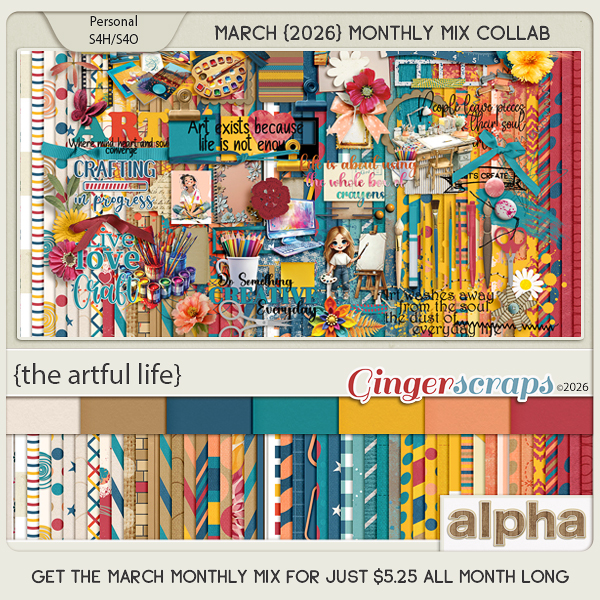 GingerBread Ladies Monthly Mix: The Artful Life