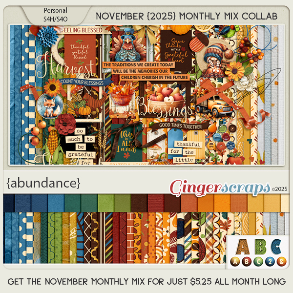 GingerBread Ladies Monthly Mix: Abundance