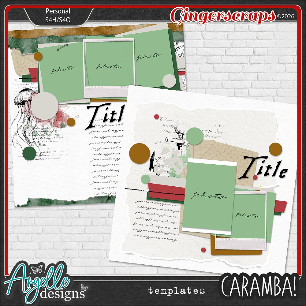 Caramba TEMPLATES by Angelle Designs