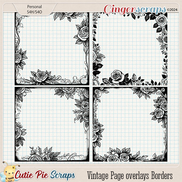 Vintage Page overlays Borders-08