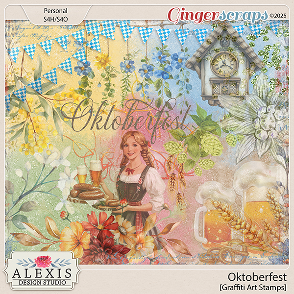 Oktoberfest - Graffiti Art Stamps