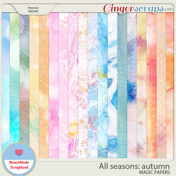 All seasons: autumn - magic papers