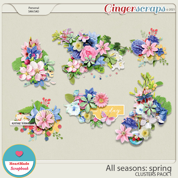 All seasons: spring - clusters pack 1