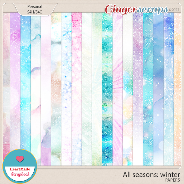 All seasons: winter - magic papers