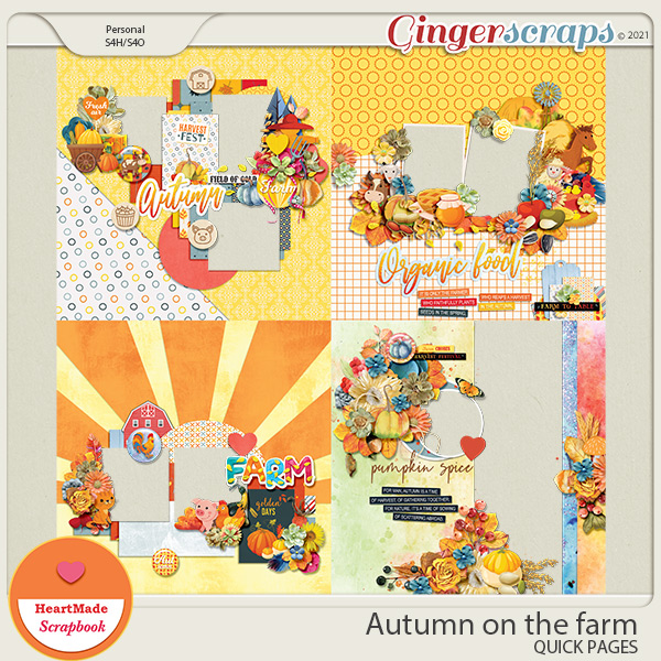 Autumn on the farm - quick pages