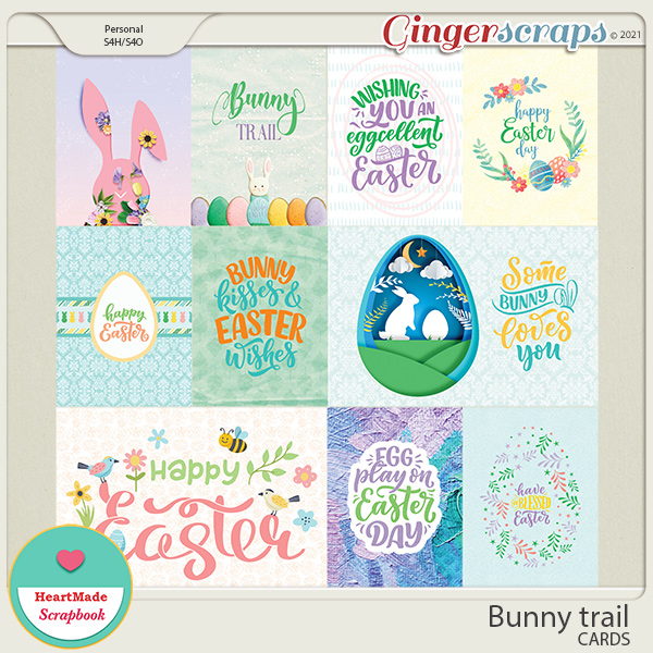 Bunny trail - cards