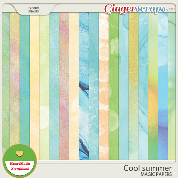 Cool summer - magic papers