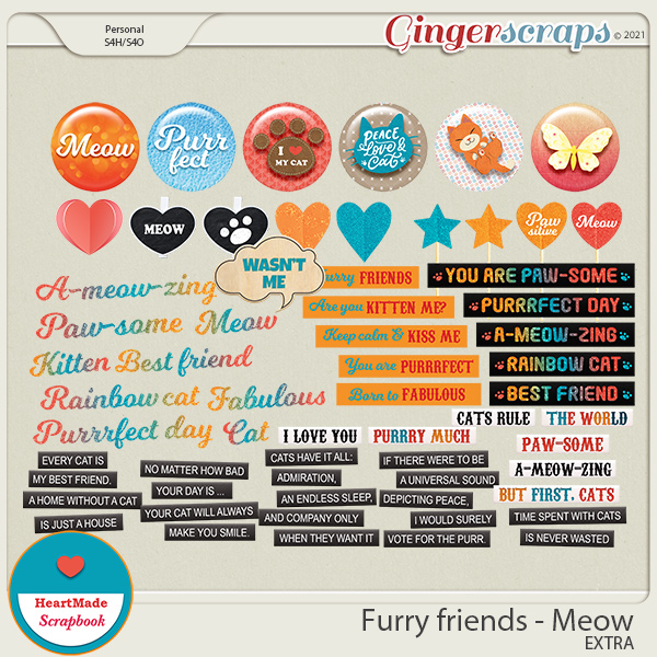 Furry friends - Meow - Extra