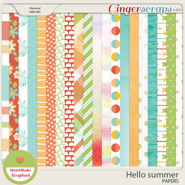 Hello summer - papers